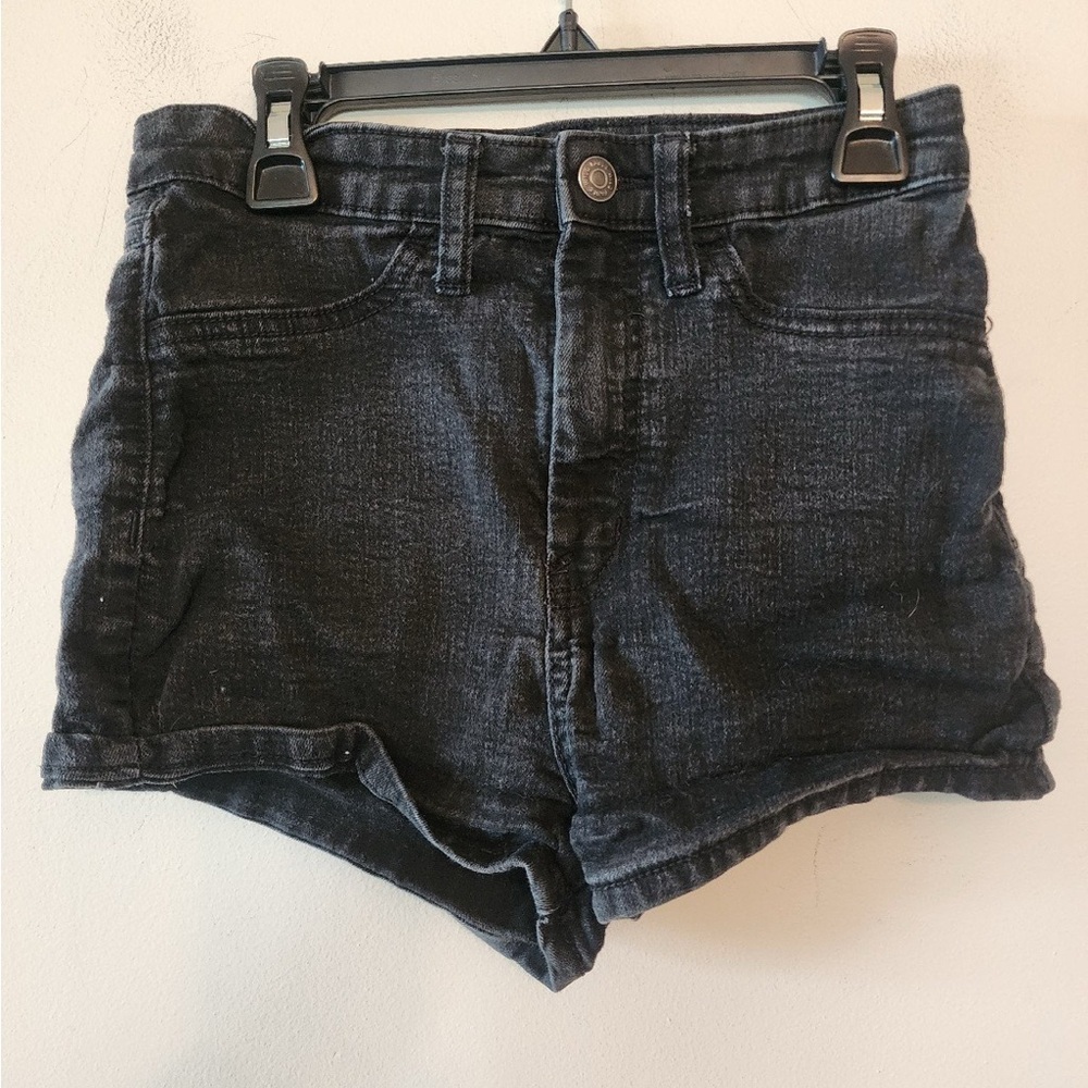 Wild fable black highest rise booty shorts size 4